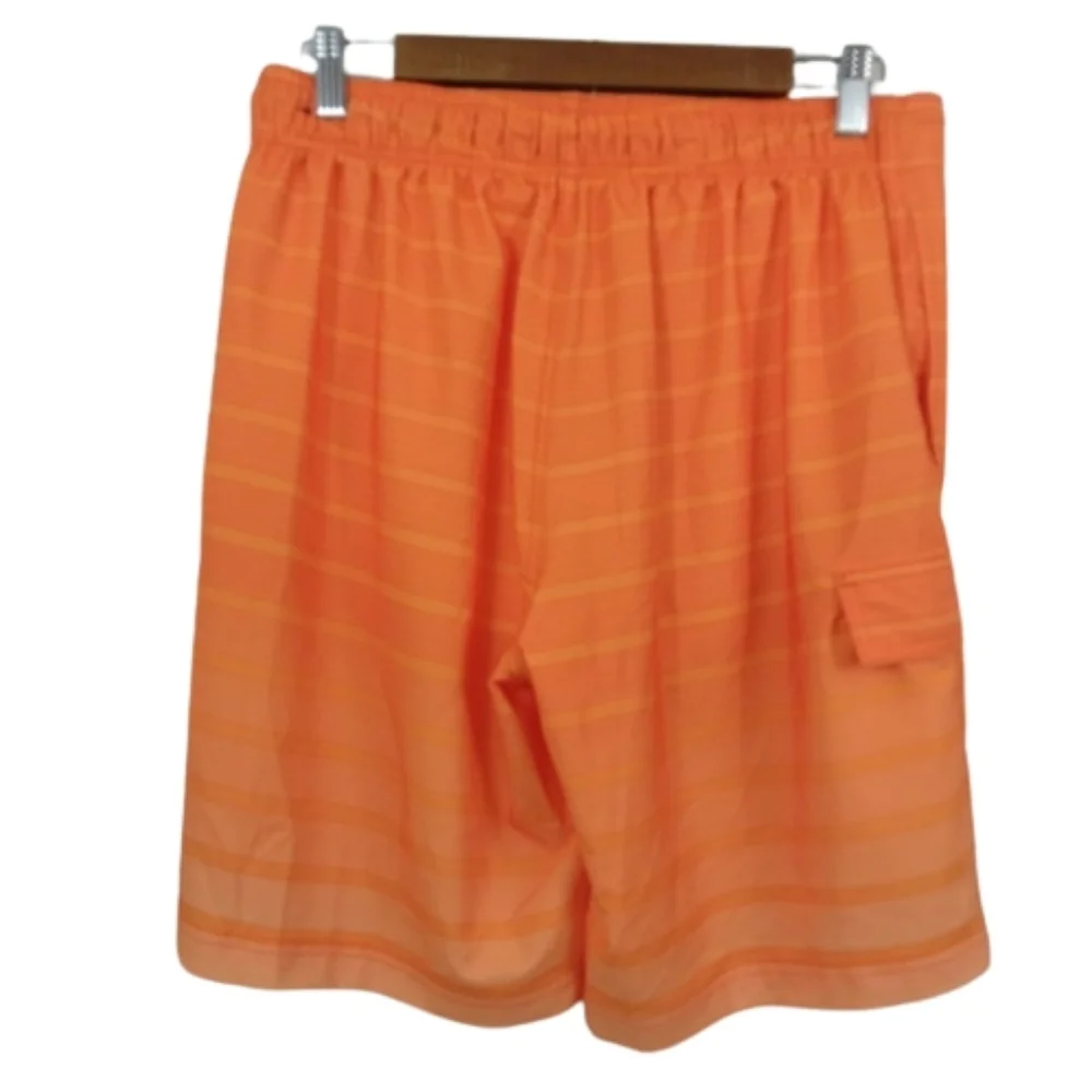 George Orange Mens Swim Trunks Summer Shorts Beach Swimwear Swimsuit